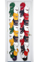 Perfect Curve MEGA Cap Rack – 1-Strap with 18 Total Clips Holds 18 Caps.