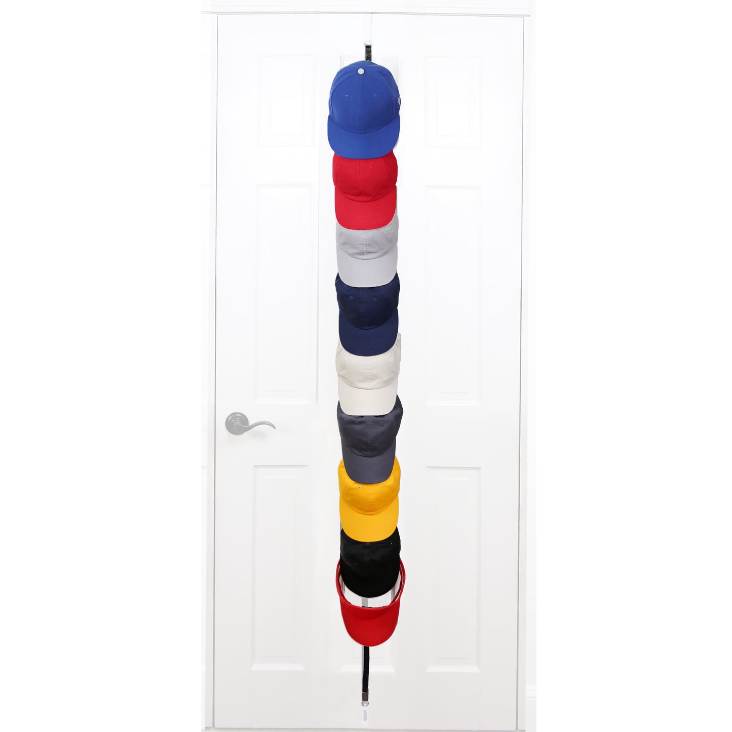 Cap Rack - Store and organize 18, 36 or up to 72 caps and visors.