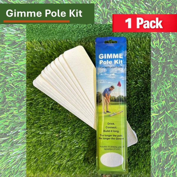 Perfect Curve Gimme Pole Kit - The Ultimate on-Course Putting Game for Golfers